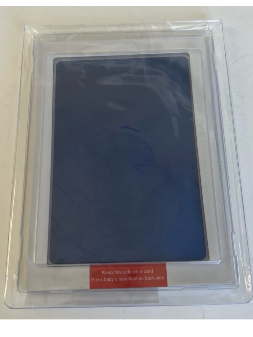 Blue Ink pad for Baby Hand/Foot Imprint or Pet Paw